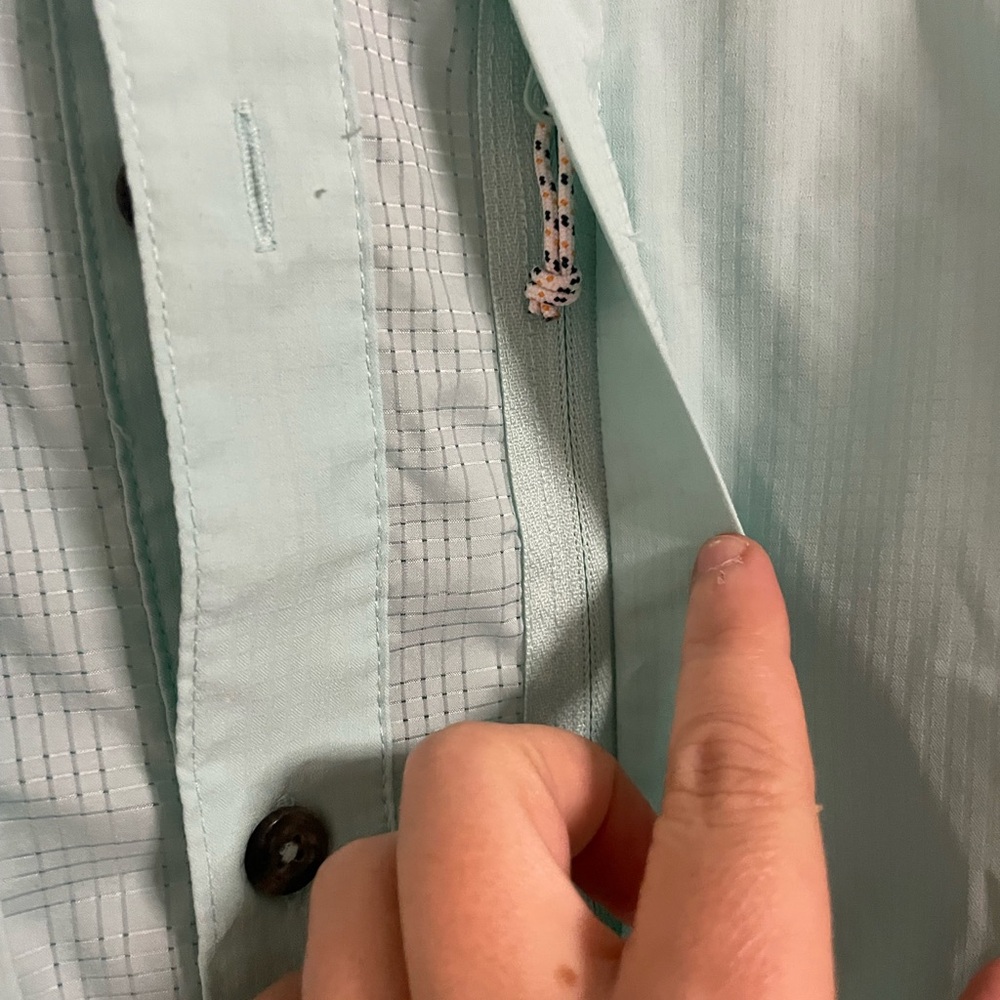Magellan Outdoors Mint Green Fishing Shirt - Picture 5 of 8